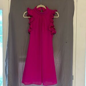 Vince Camuto Magenta dress Size 2